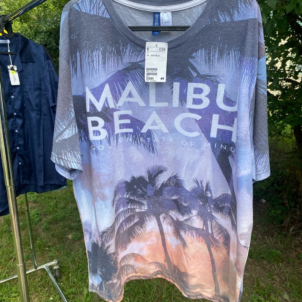 Malibu Beach H&M Graphic T-Shirt